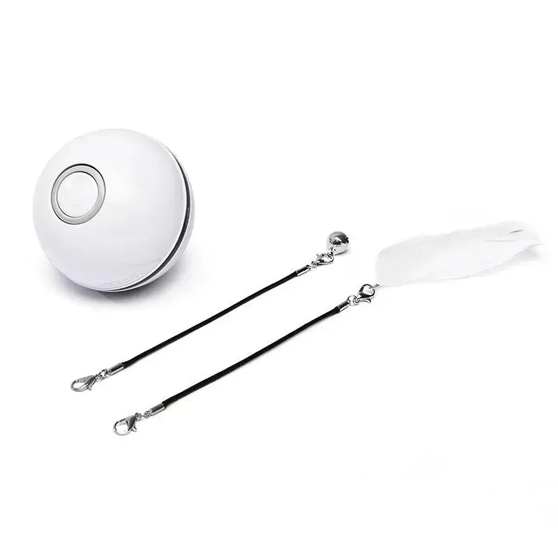 LED Laser Electronic Rolling Pet Funny Cat Toy Ball - EX-STOCK CANADA