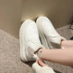 Women's Plush Boots Winter Warm Fleece Thick Flats Snow Boots Fashion Shoes - EX-STOCK Canada