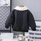 Boys' Thick Leather Coat Lapel Long-sleeved Jacket - EX-STOCK Canada