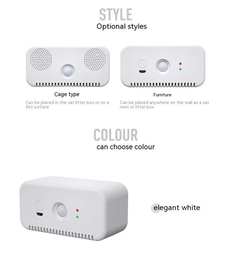 Smart Cat Litter Box Pet Deodorizer Pet Air Purifier - EX-STOCK CANADA