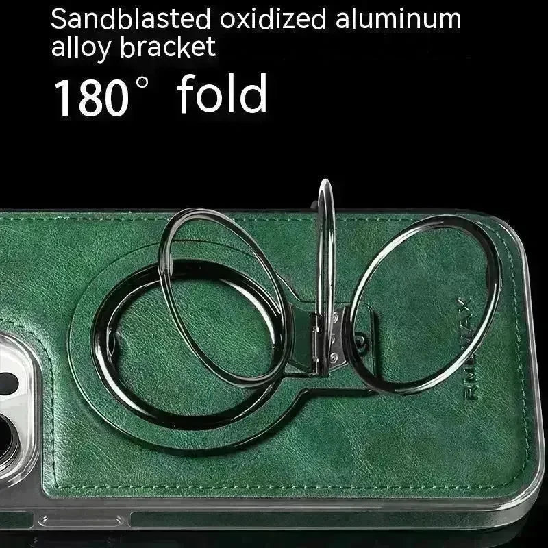 Luxury Magnetic Bracket Phone Case Business Drop-resistant Leather Case - EX-STOCK CANADA