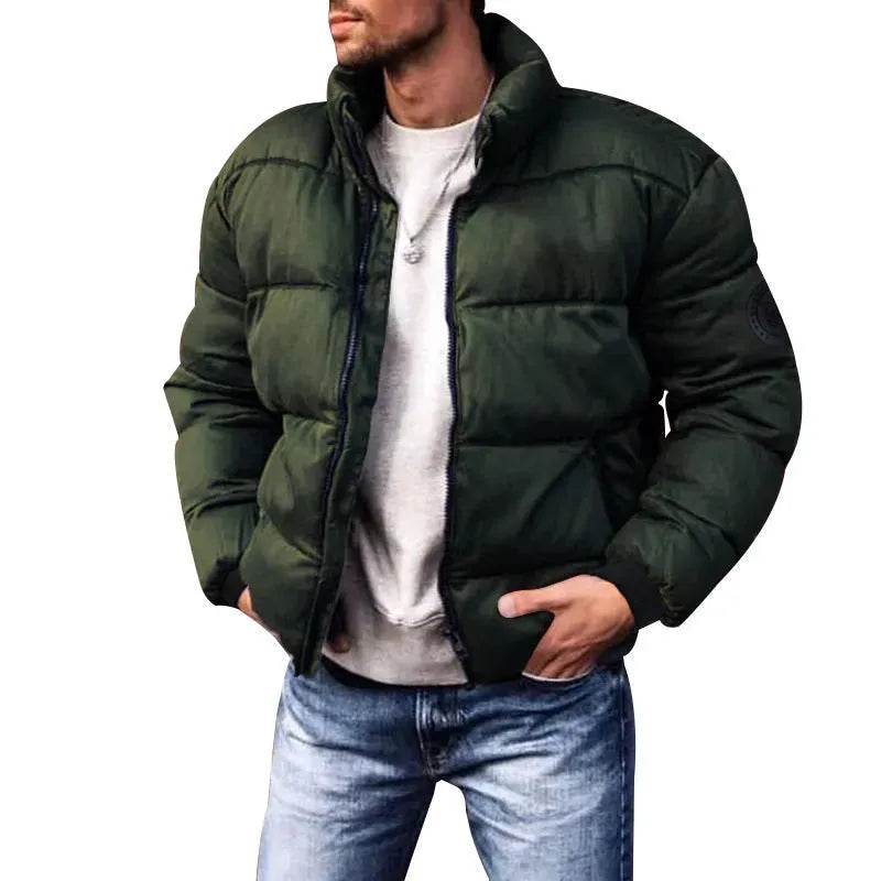 Coat Stand-up Collar Downcotton-padded Jacket Thickened Men's Cotton Jacket - EX-STOCK Canada