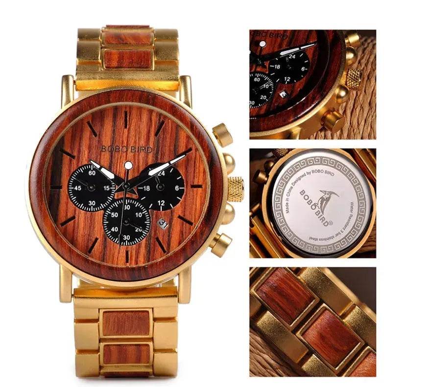 Luxury Wooden Watch - EX-STOCK Canada