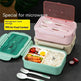 Kids Plastic Bento Lunch box with Cutleries - EX-STOCK Canada