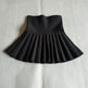 Girls Autumn Clothing Knitted Skirt High Waist Pleated Mini Skirt - EX-STOCK Canada