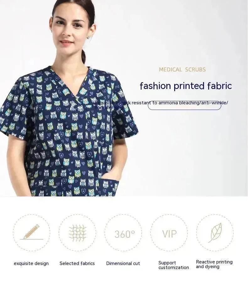 Surgical Gown Disposable Protective Pet Hospital Clothing Nurse Uniform Polyester Cotton - EX-STOCK Canada