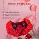 Valentines Day Gift Soap Rose Gift Box Crystal Pendant Necklace Eternal Flower Jewelry Box Set Wedding Birthday Gift For Girlfriend - EX-STOCK CANADA