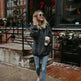 Women's Polerones Fleece Hoodie Pullover fall Winter Zipper Pocket Sweatshirt - EX-STOCK CANADA