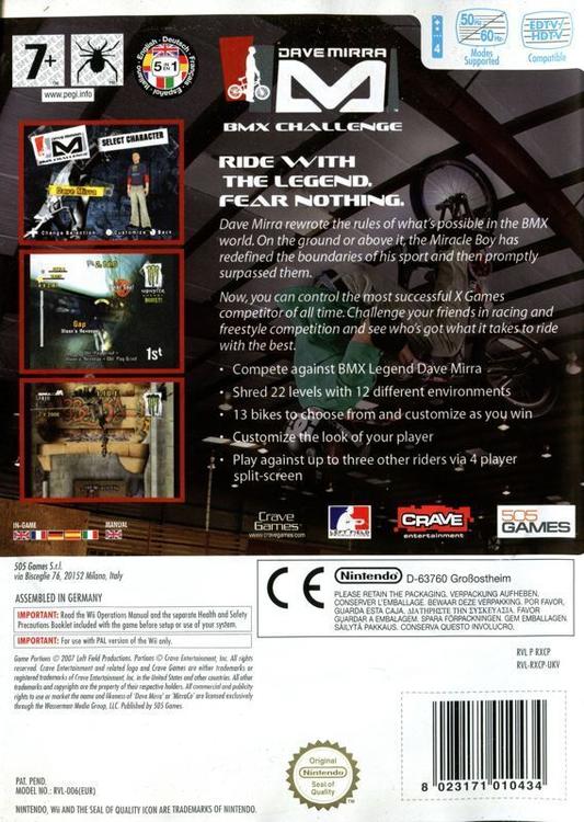 Dave Mirra BMX Challenge 