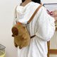 Cute Capybara Doll Bag Girl Student Backpack - EX-STOCK Canada