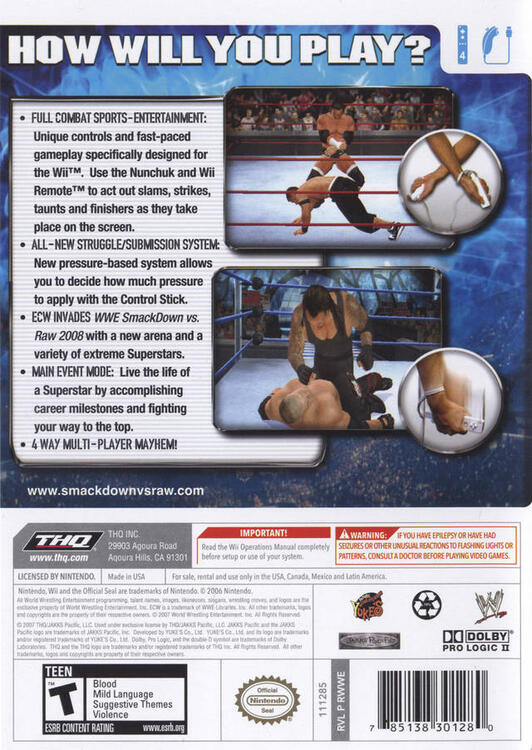 WWE SmackDown vs. Raw 2008 