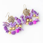 Bohemian style handmade beaded colorful Earrings - EX-STOCK Canada