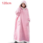 Fleece Oversized Hoodie Blanket Winter Warm Home Clothes Women Men Oversized Pullover With Pockets - EX-STOCK Canada