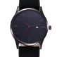 Men watch Fashion Business Large Dial Watch For Men's Matte Belt Simple Quartz Wrist Watch Men clock - EX-STOCK Canada