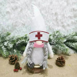 Faceless Dolls Ornaments Nordic Forester Santa Claus Ornaments Christmas Window Decoration - EX-STOCK CANADA