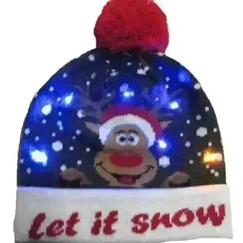 LED Light Christmas  Beanies - EX-STOCK CANADA