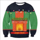 UGLY CHRISTMAS SWEATER Vacation Santa Elf Funny Womens Men Sweaters Tops Autumn Winter Clothing - EX-STOCK CANADA