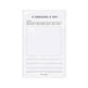 Daily Weekly Notepad Planner Tearable Message Memo Book - EX-STOCK CANADA