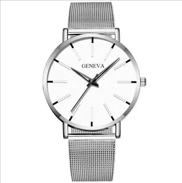 Mesh strap quartz watch - EX-STOCK Canada