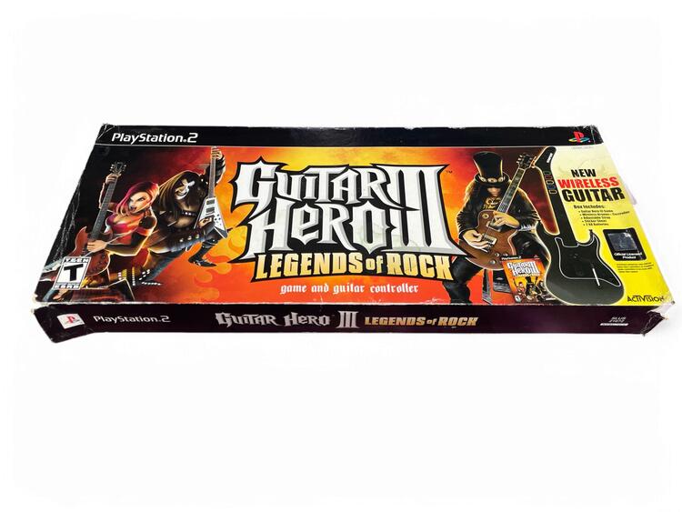 Guitar Hero III - Legends of Rock - Pack PS2