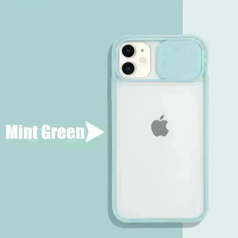 Frosted frame lens Silicone phone case - EX-STOCK CANADA