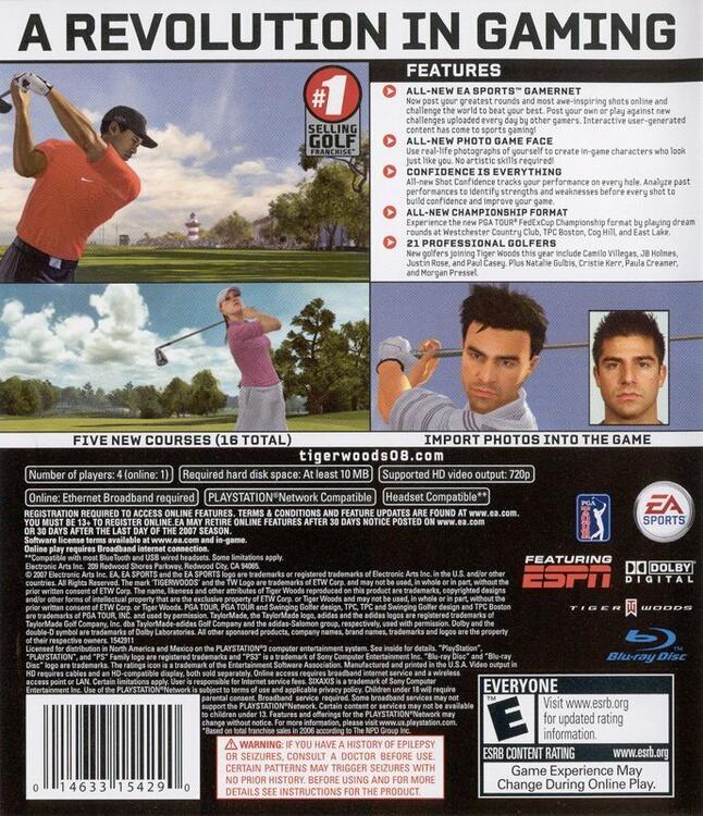 Tiger Woods PGA Tour 08 