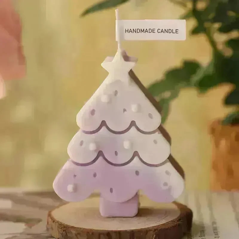 Christmas Tree Silicone Molds For DIY Christmas Creative Atmosphere Decoration Handmade Fragrant Candles - EX-STOCK CANADA