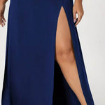 Women's High Waist Slit Solid Color Side Slit Maxi Skirt - EX-STOCK Canada