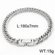 Cuban Link Chain Trimming Chain Jewelry Buckle Titanium Steel Bracelet - EX-STOCK Canada