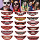 18 Pieces Of Scary And Realistic Design Halloween Temporary Tattoo Stickers - EX-STOCK Canada
