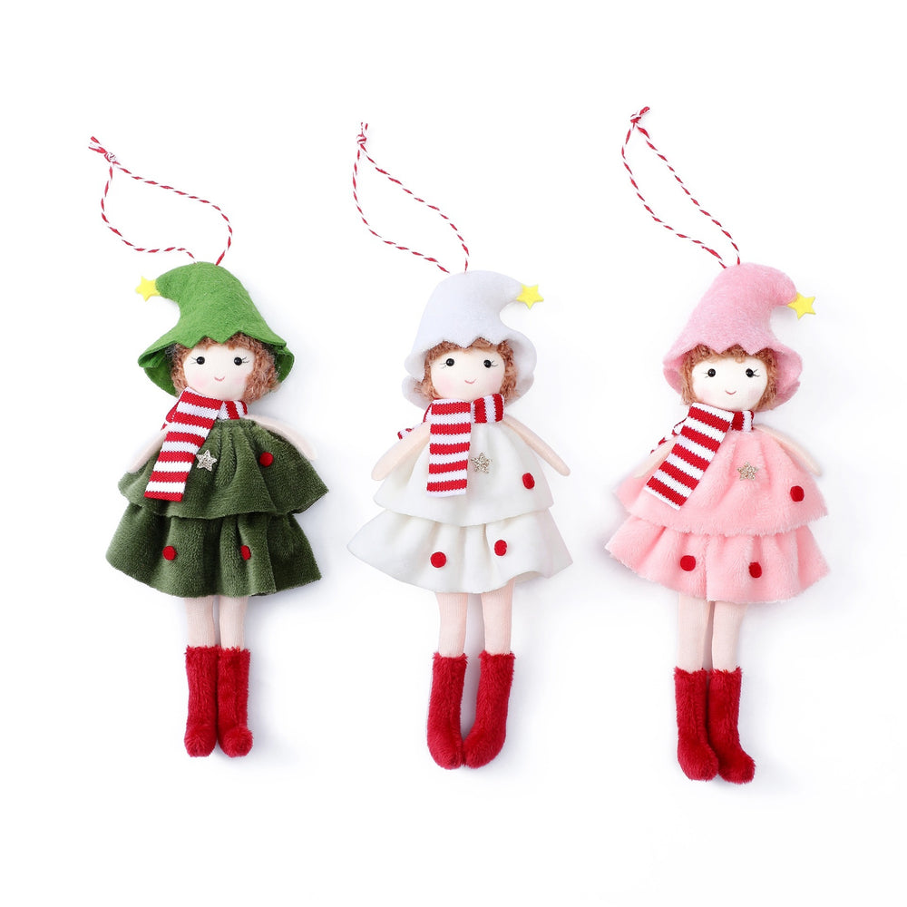 Christmas Cake Dress Girl Doll Angel Pendant EX-STOCK Canada 