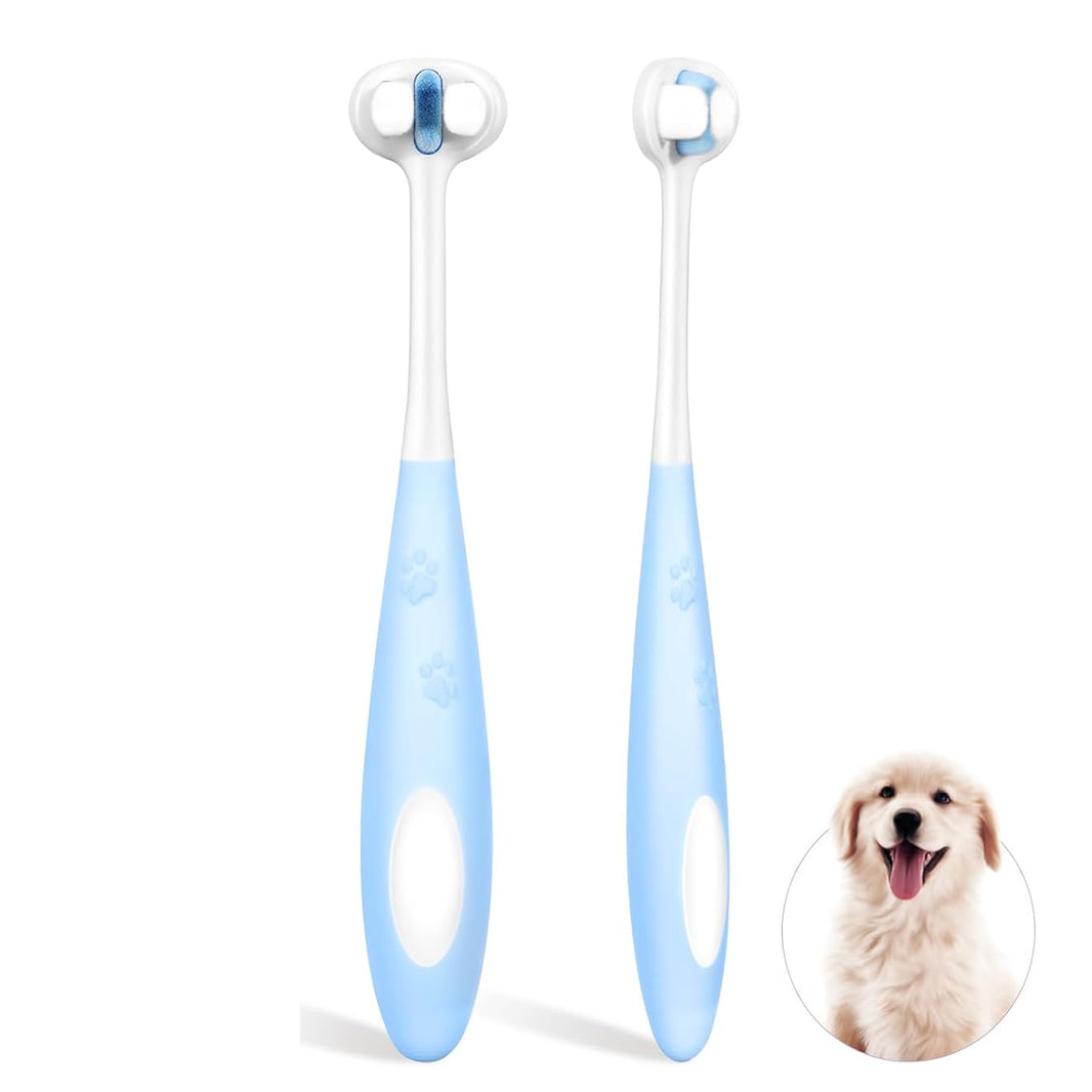 brosse à dents pour chien ultra douce, poils de 0,07 mm