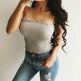 Sexy Fashion Summer Skinny Women Sleeveless Crop Tops Backl - EX-STOCK Canada