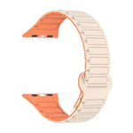 Iwatch Three-plant Silicone Two-color Watch Strap - EX-STOCK Canada