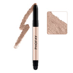Makeup pencil with brown color swatch and PHOFAY branding on a white background