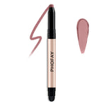 Makeup pen with pink shade and PHOFAY branding on a white background