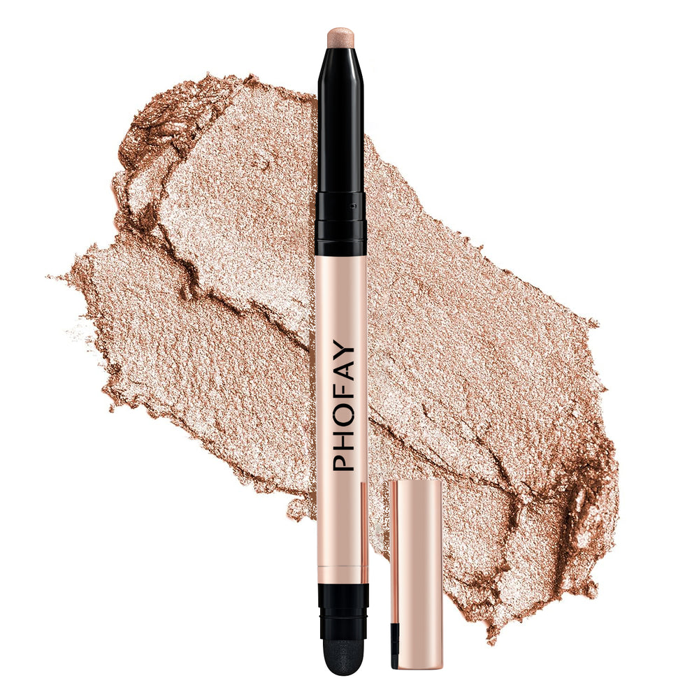 PHOFAY Eyeshadow Stick – Waterproof Blendable Colour (12 Shades)