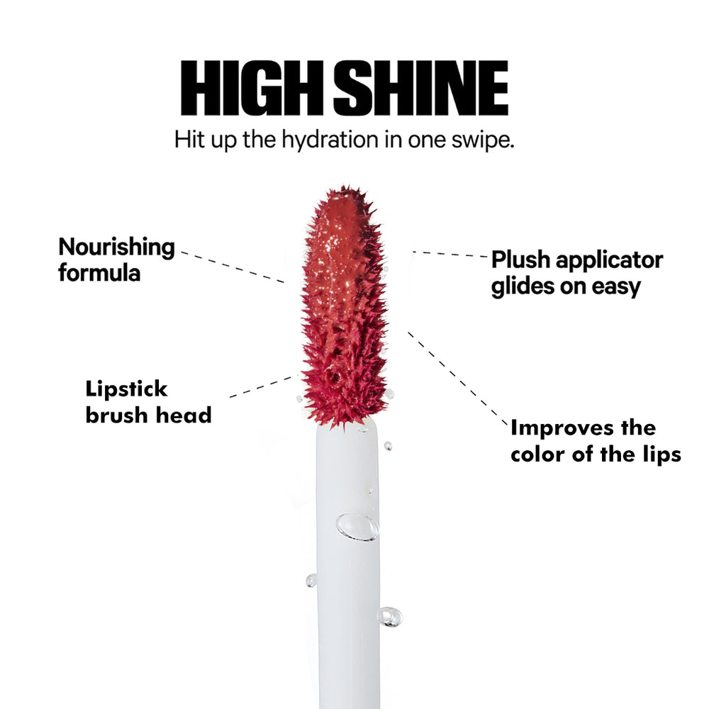 PHOFAY Ultra-Glossy Lip Gloss – High-Shine Colour, 6ml (8 Shades + Set)