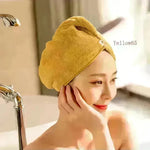 Women's Microfiber Hair Dryer Cap Absorbent Hair Towel. - EX-STOCK CANADA