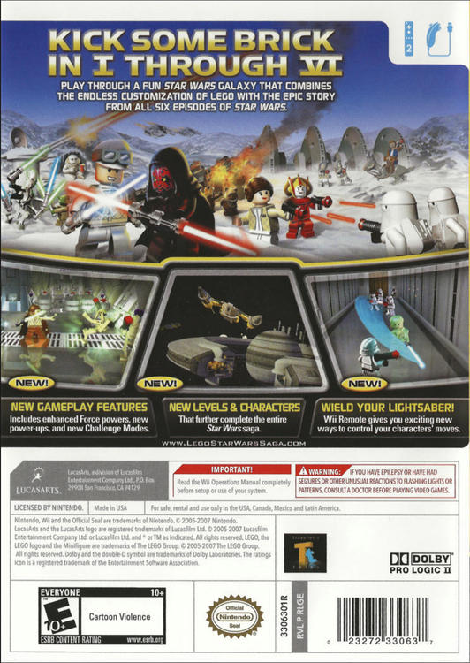 Lego Star Wars: The Complete Saga 