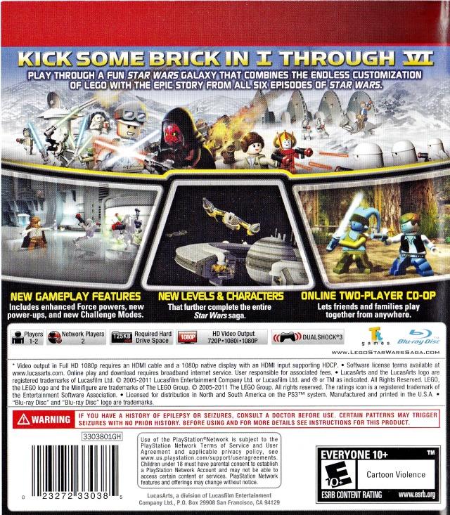 LEGO STAR WARS - LA SAGA COMPLÈTE 