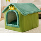 Foldable Dog House Pet Cat Bed Winter Dog Villa Sleep Kennel Removable Nest Warm Enclosed Cave Sofa Pets Supplies - EX-STOCK Canada