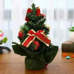 Christmas Ornaments Tree 20cm Mini Christmas Decoration Tree Christmas Day Mall Decoration Desktop Ornaments Small Tree - EX-STOCK CANADA