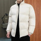 Winter Cotton padded Velvet Thick Stand Collar Rain Puffer Jacket for men - EX-STOCK Canada