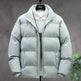 Winter Cotton padded Velvet Thick Stand Collar Rain Puffer Jacket for men - EX-STOCK Canada
