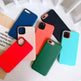 Plain Soft Silicone Mobile iphone phone case Unisex - EX-STOCK CANADA
