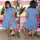 Casual Loose denim dress - EX-STOCK Canada