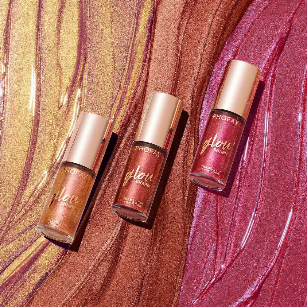 PHOFAY Moisturizing Shimmer Lip Gloss – 7.5ml (6 Shades + Sets)
