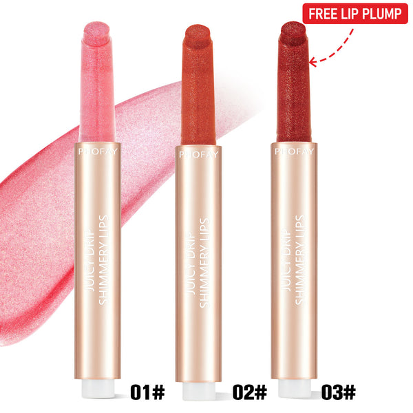 PHOFAY Juicy Lip Plump Set – Hydrating Lip Plumper with Color (2 & 3-Piece Sets)