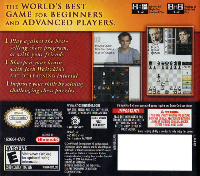 Chessmaster: The Art of Learning 